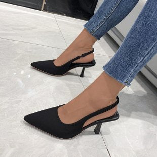 Ladies Thin Heel Pumps. several colors