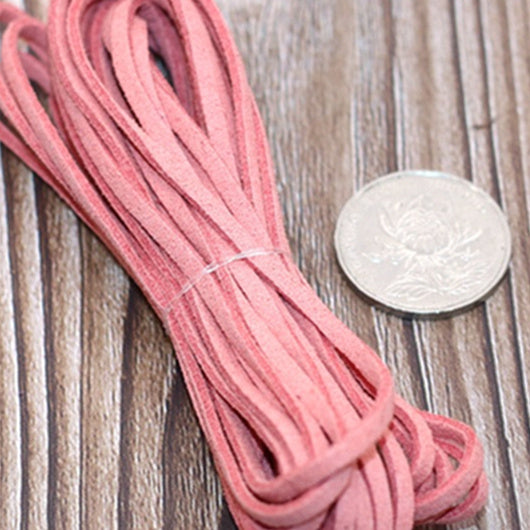 DIY Bracelet Necklace Suede Rope, 3MM, 1/10"