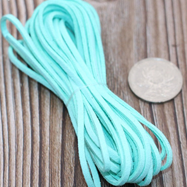 DIY Bracelet Necklace Suede Rope, 3MM, 1/10"