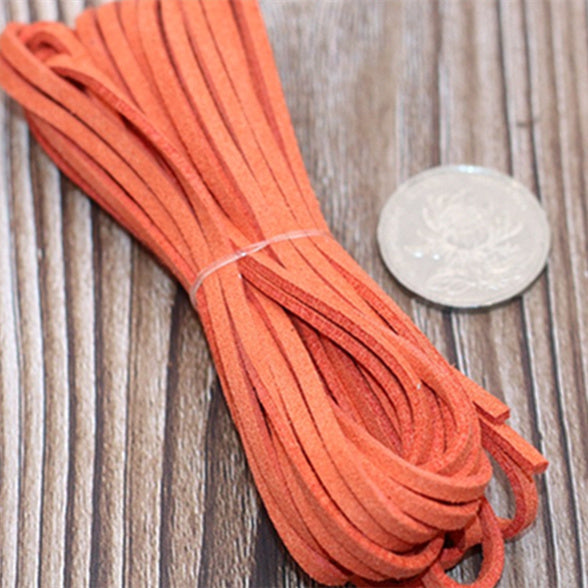 DIY Bracelet Necklace Suede Rope, 3MM, 1/10"