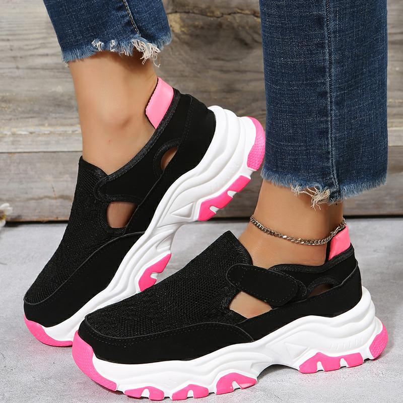 Women 's Preppy Running Shoes Mesh