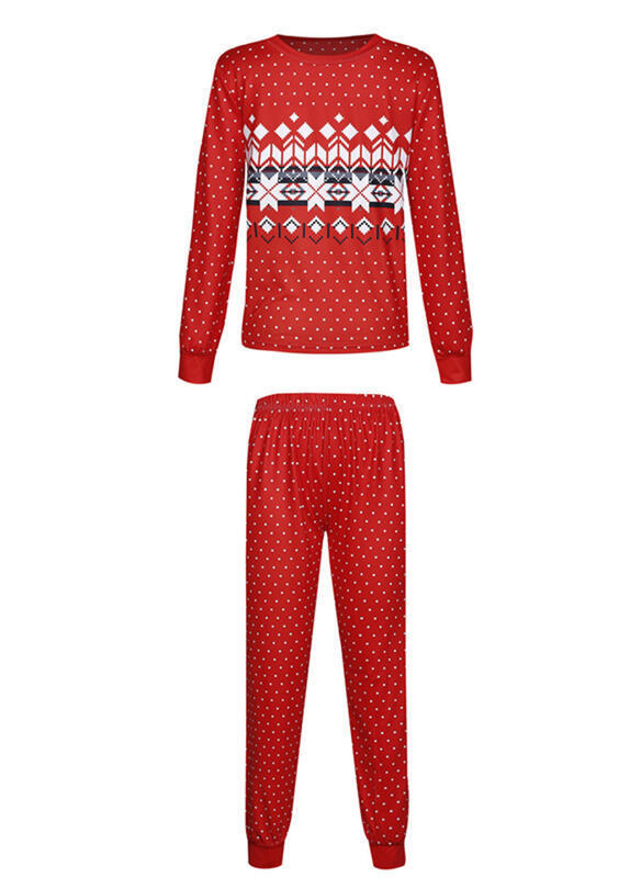 Christmas Printed Pajama Set