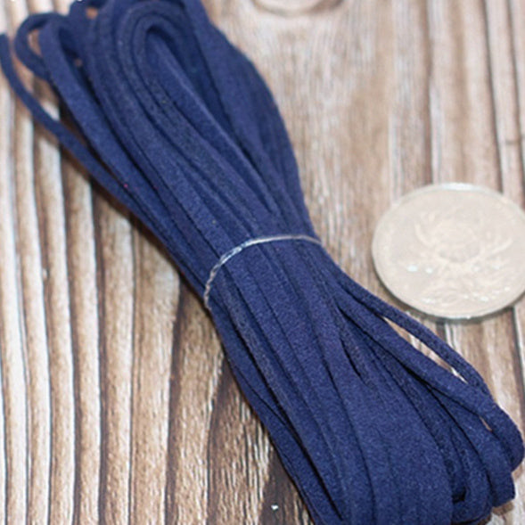 DIY Bracelet Necklace Suede Rope, 3MM, 1/10"