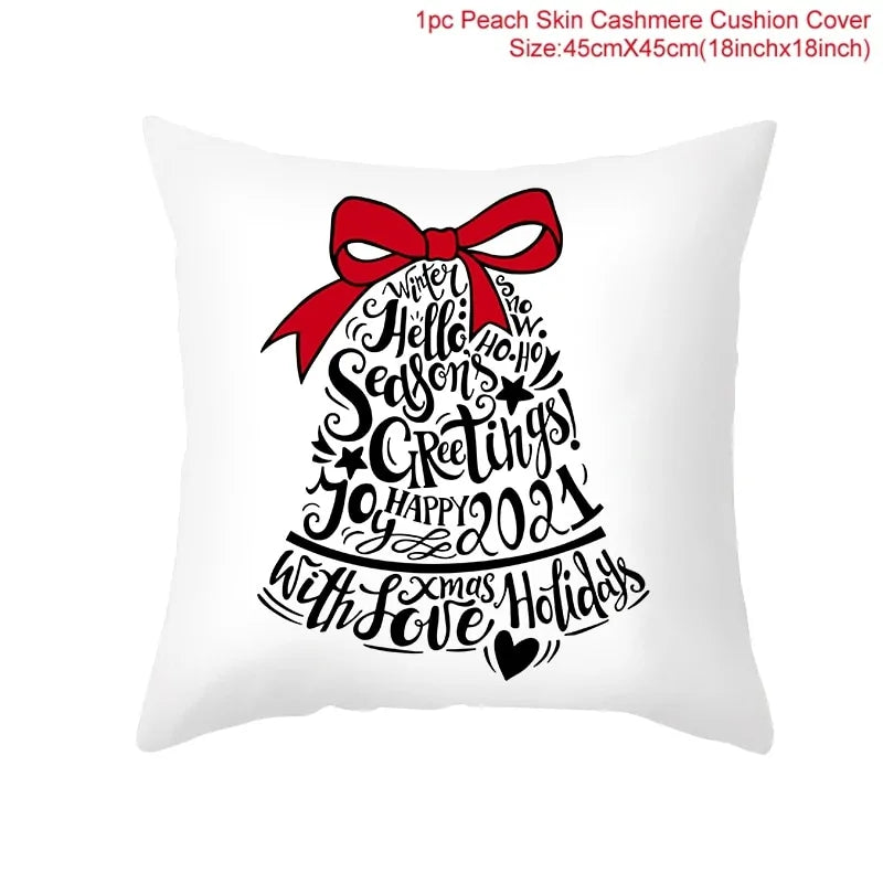 Christmas Pillow Cover 18x18in (45x45cm)