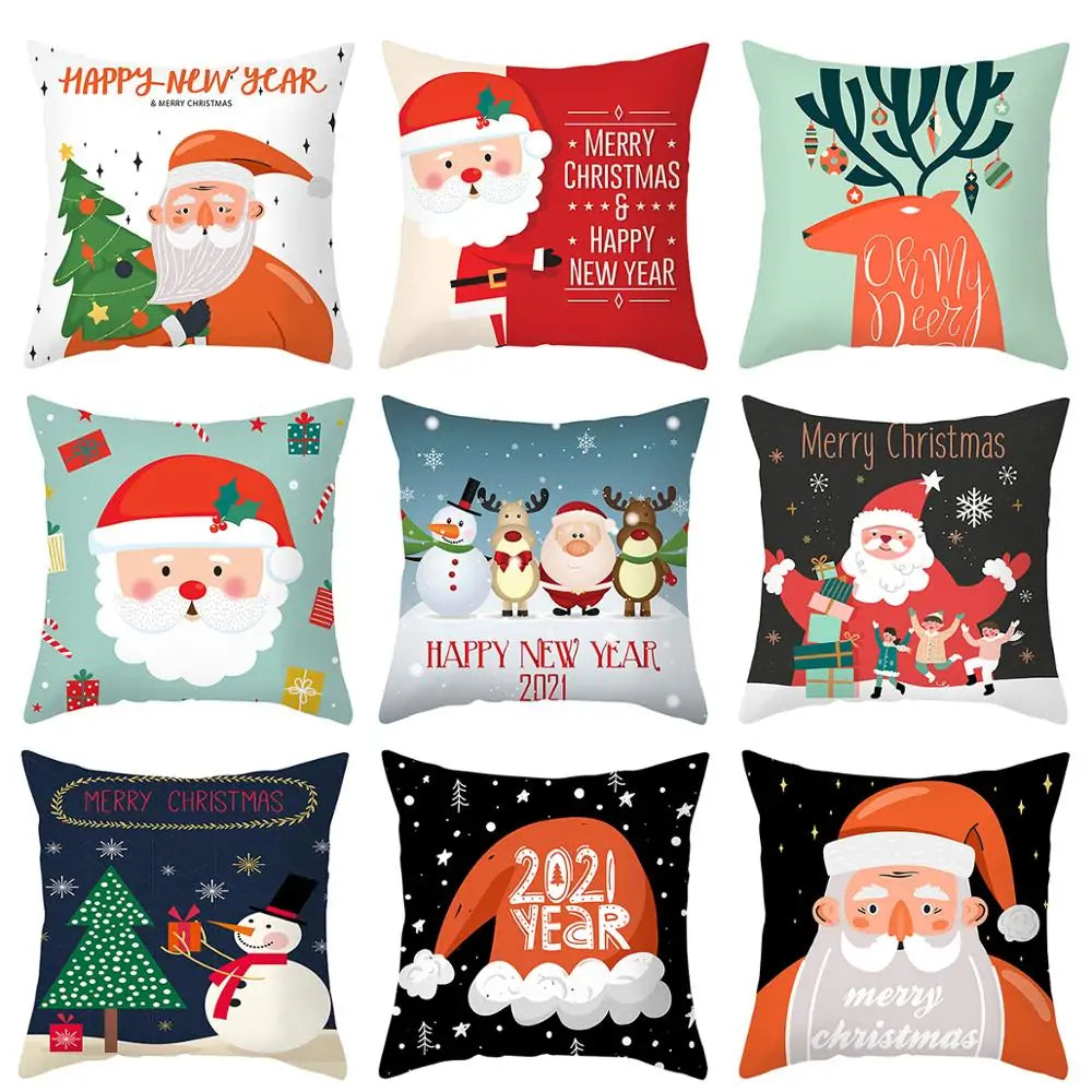 Christmas Pillow Cover 18x18in (45x45cm)