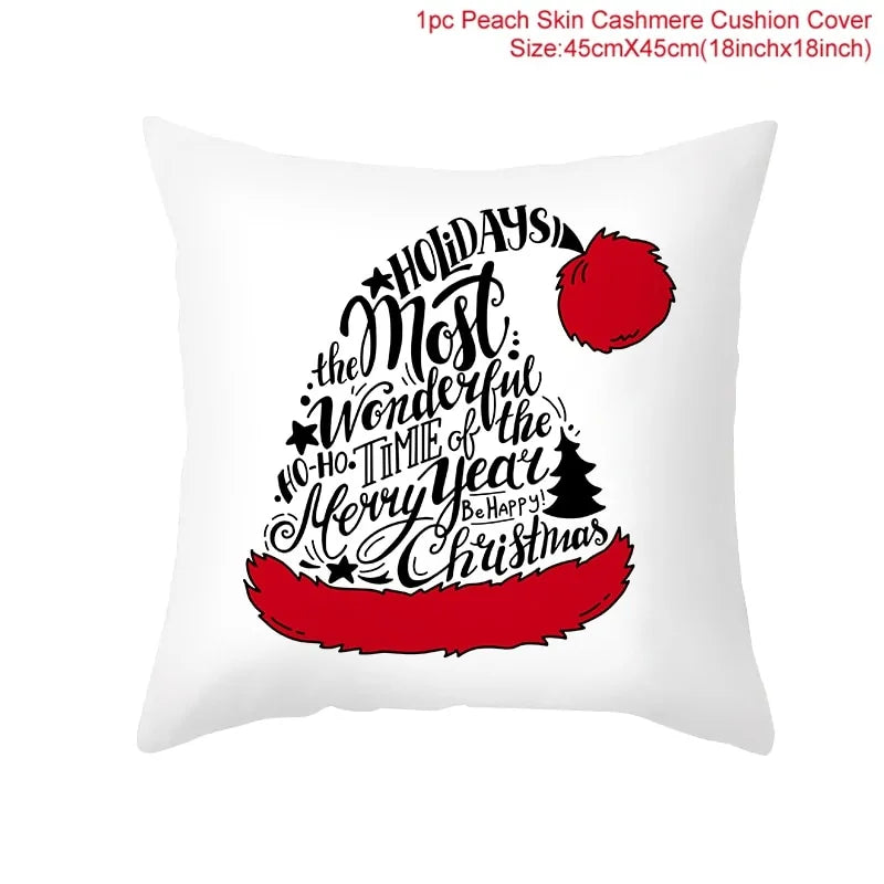 Christmas Pillow Cover 18x18in (45x45cm)