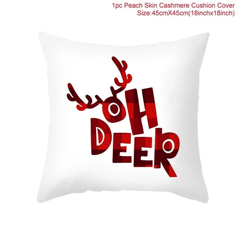 Christmas Pillow Cover 18x18in (45x45cm)