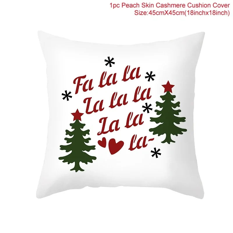 Christmas Pillow Cover 18x18in (45x45cm)