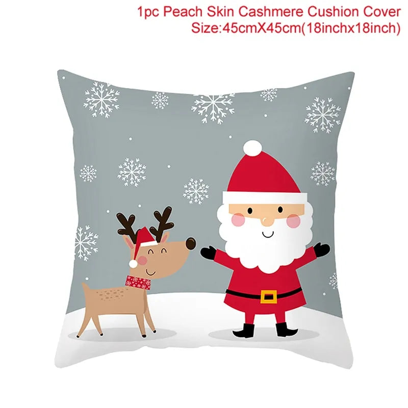 Christmas Pillow Cover 18x18in (45x45cm)