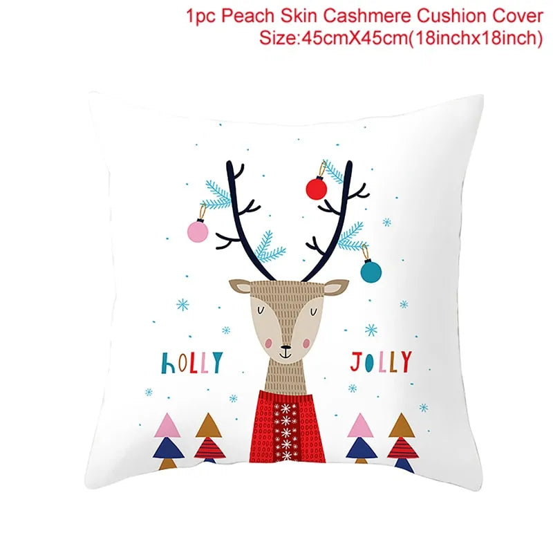 Christmas Pillow Cover 18x18in (45x45cm)