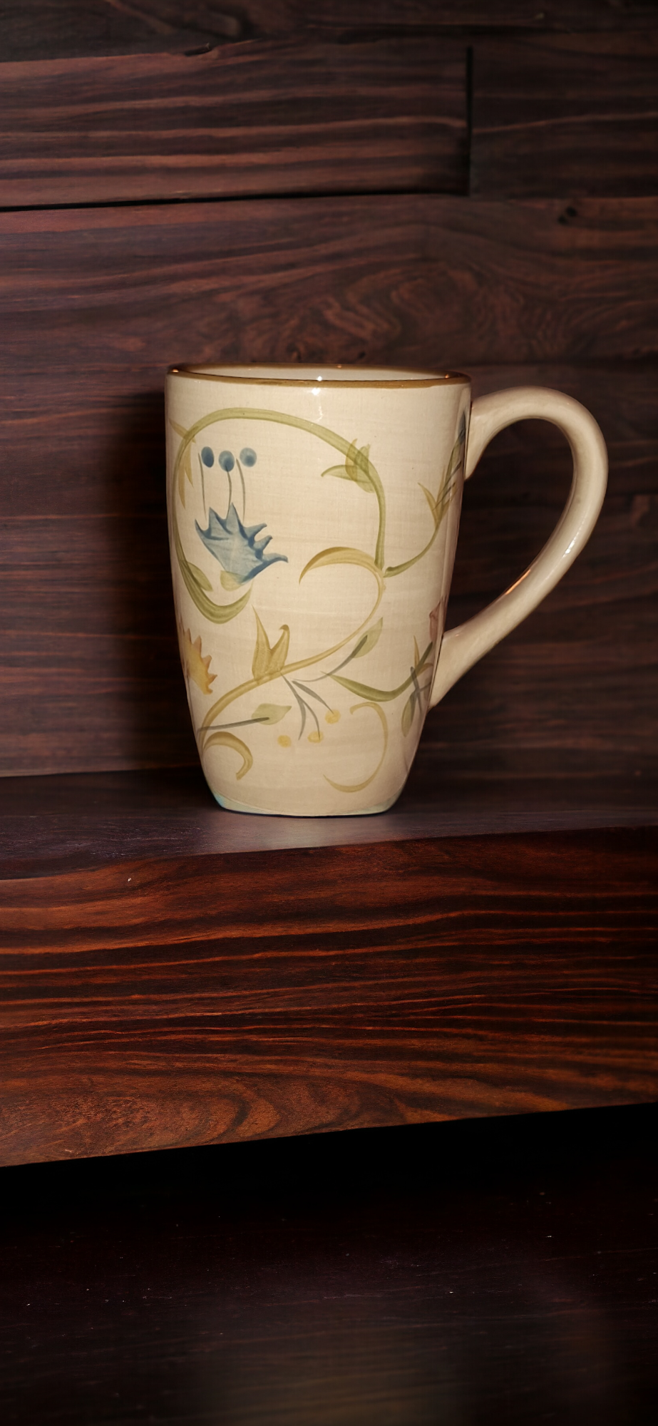 American Simplicity Floral Ceramic Mug by HOME