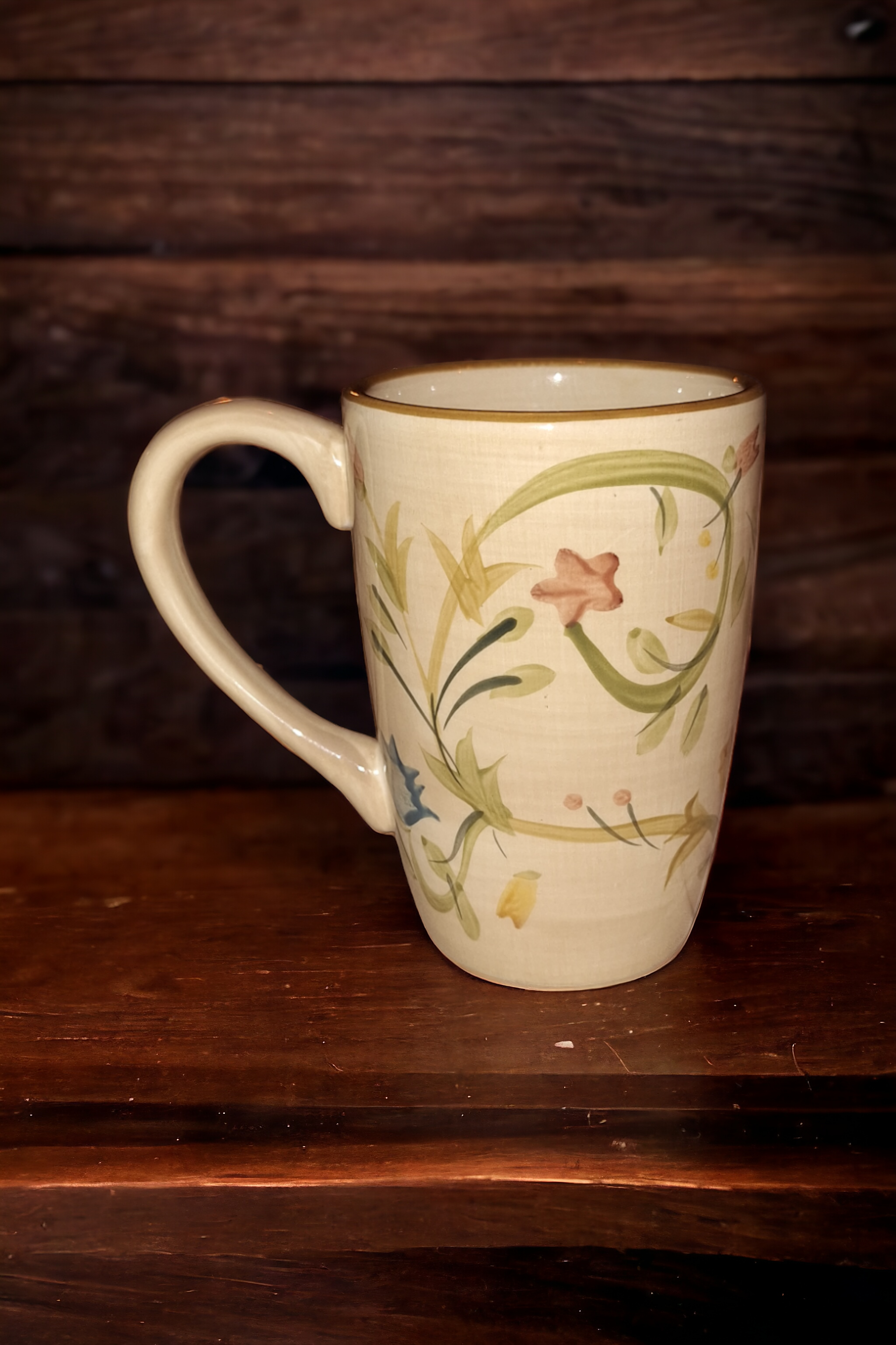 American Simplicity Floral Ceramic Mug by HOME