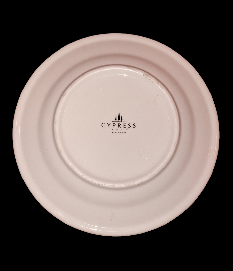 Kathryn White Art Salad Plates by Cypress