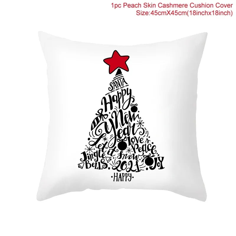 Christmas Pillow Cover 18x18in (45x45cm)