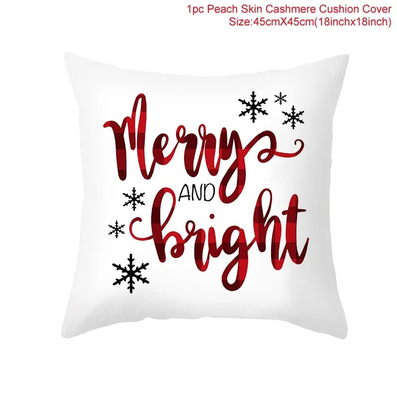 Christmas Pillow Cover 18x18in (45x45cm)