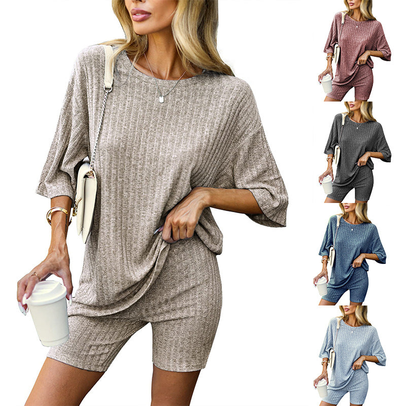 2 Piece Lounge Sets/Pajamas Ribbed Knit, several color options