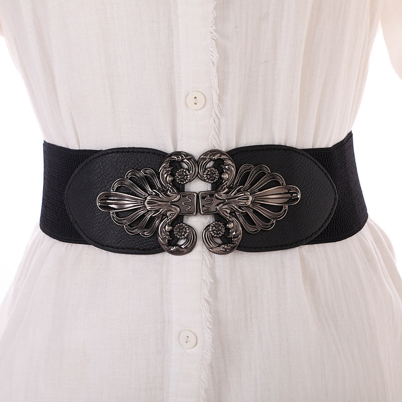 Decorative Wide Buckle  Belt, several varieties