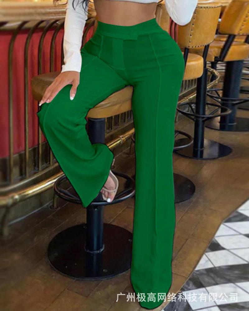 Commuter Micro Wide Leg Pants, several colors