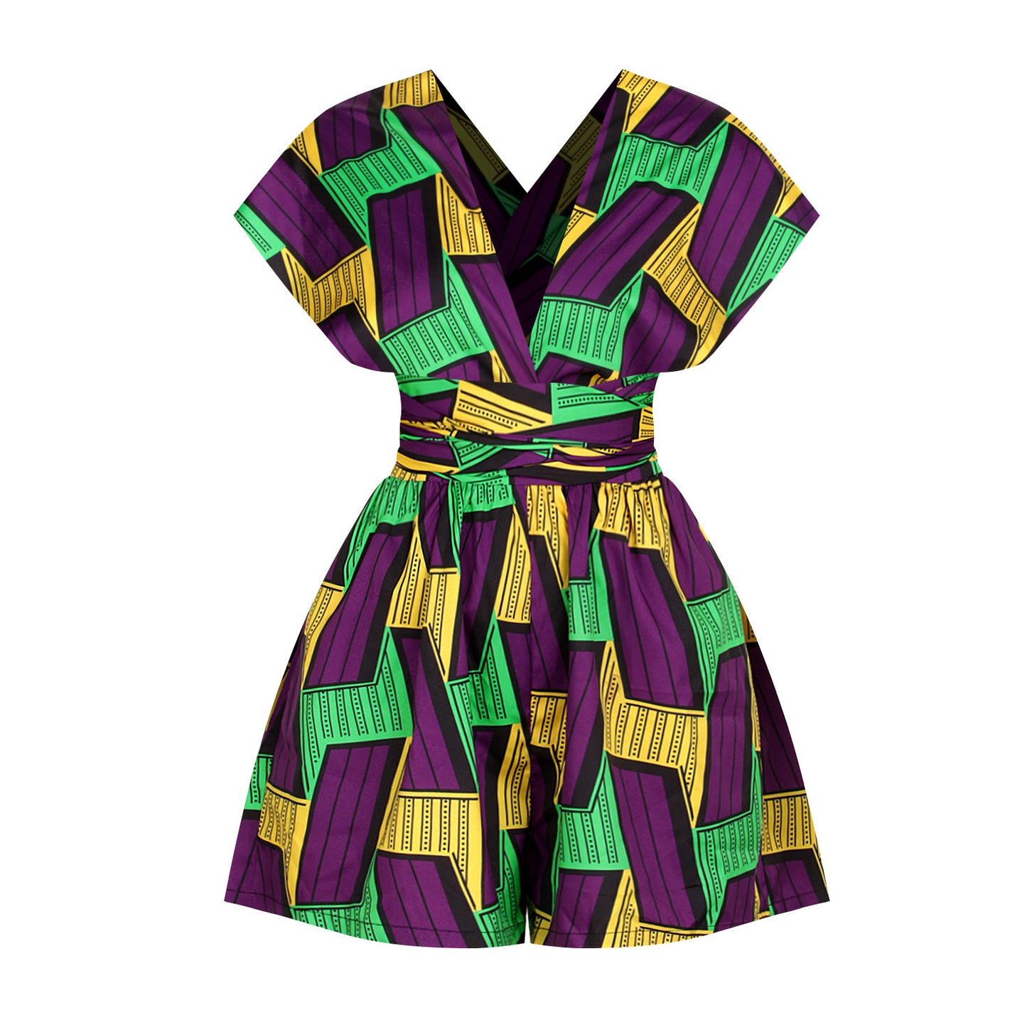 African Style Multi-wear One-piece Shorts/Culottes