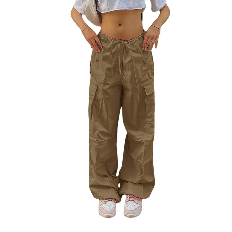 Loose Cargo Pants Casual Low-rise Pants, several colors