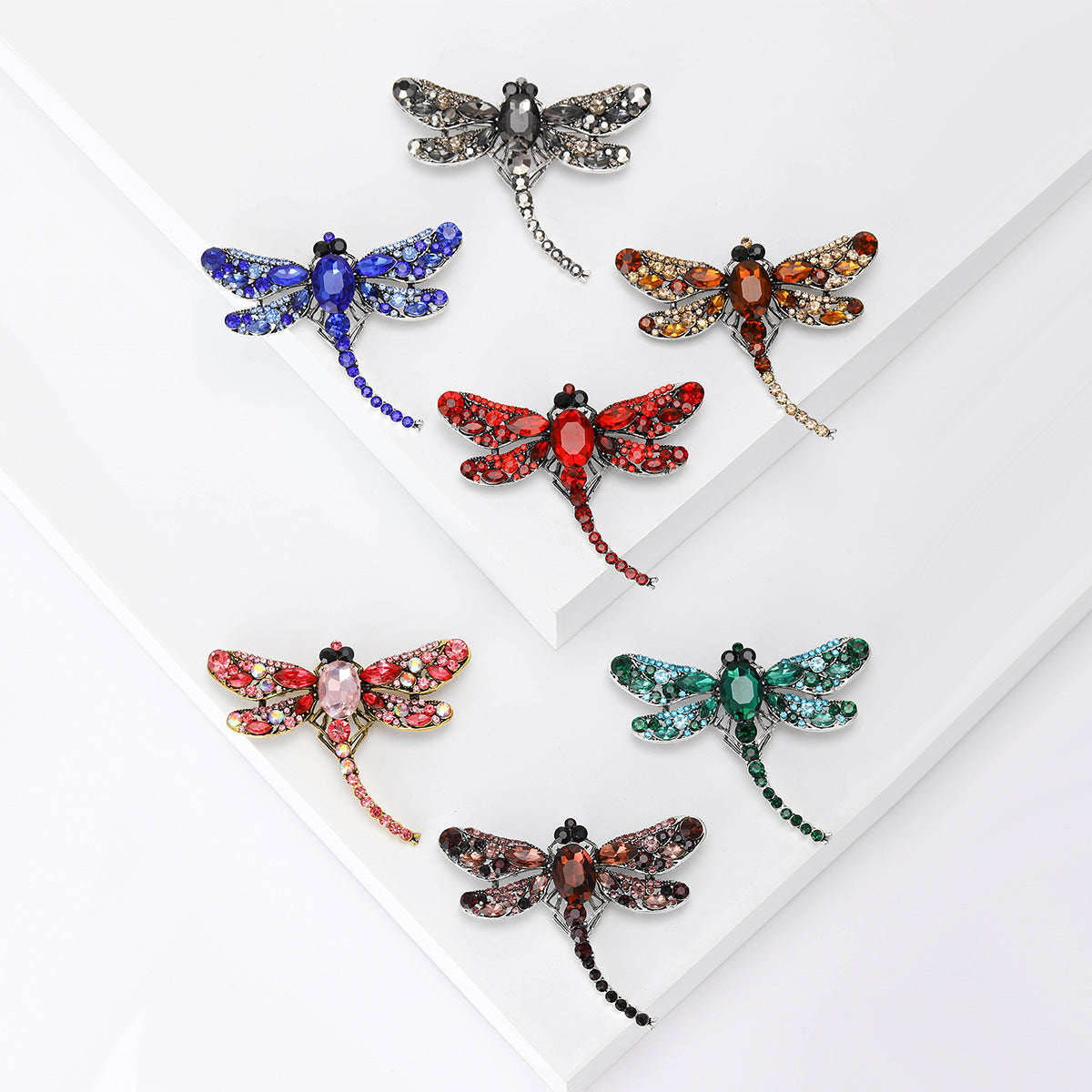 Dragonfly Brooch, several colors