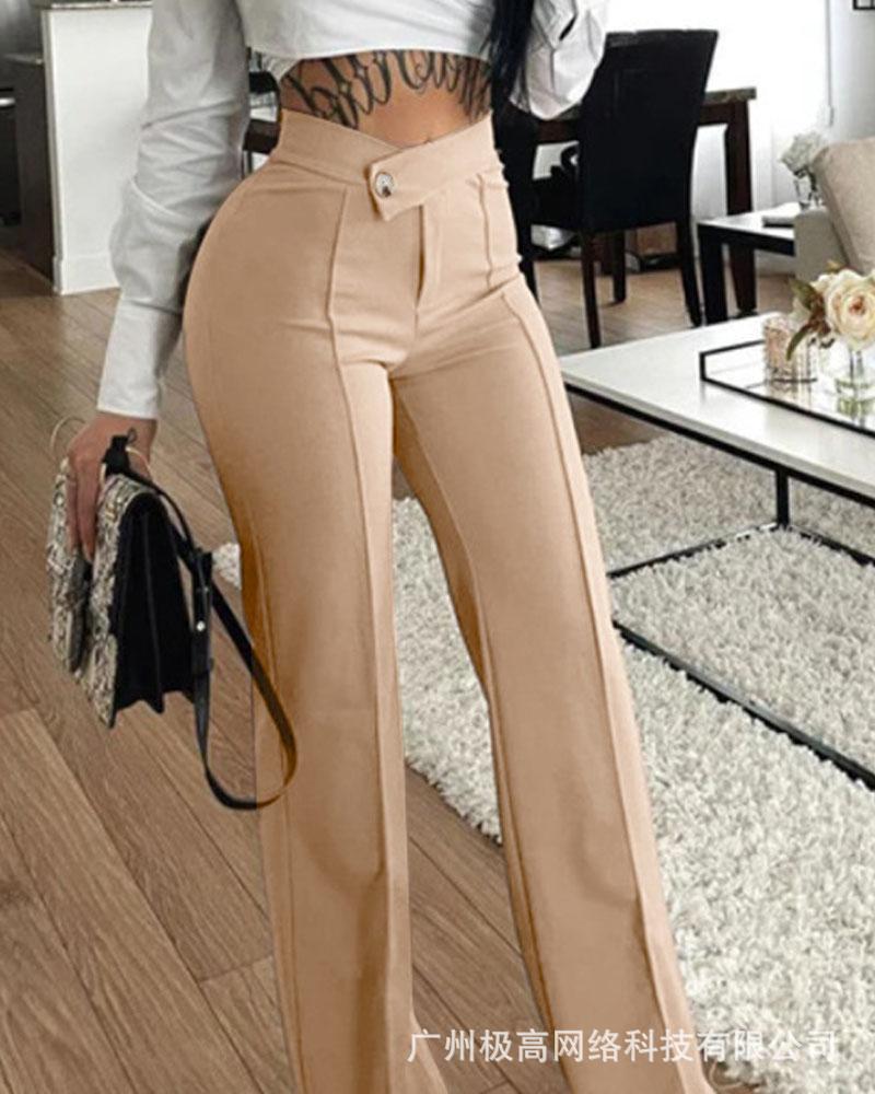 Commuter Micro Wide Leg Pants, several colors